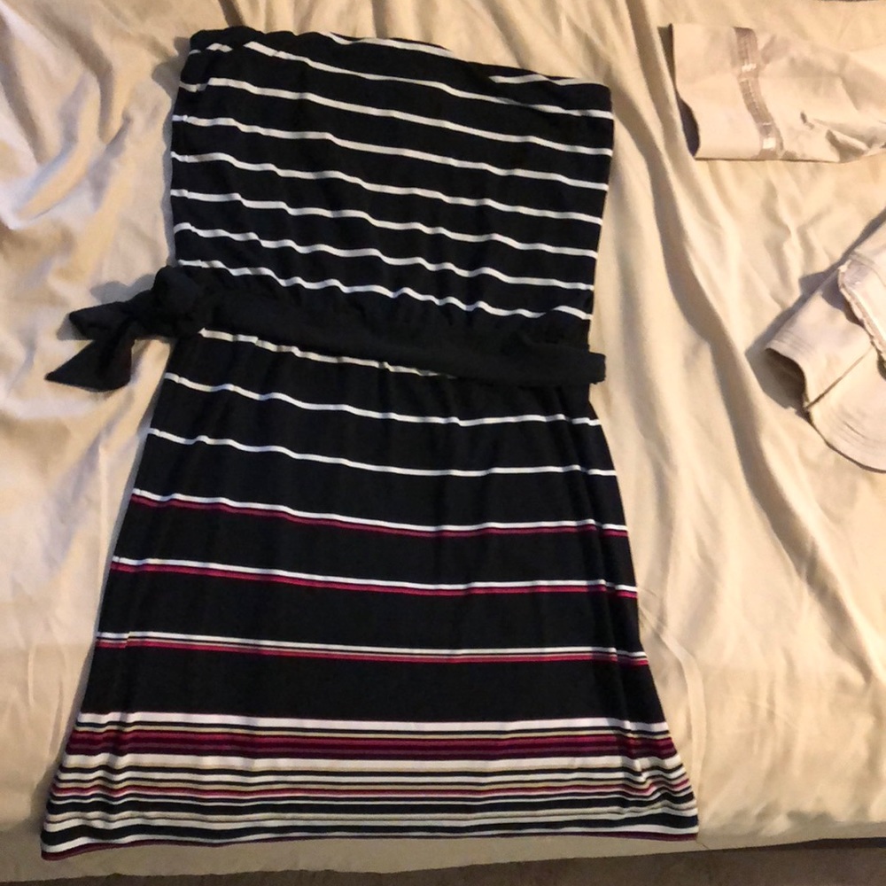 Strapless dress